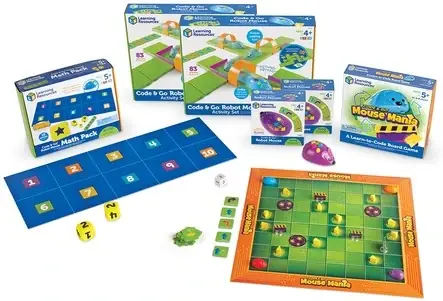 Learning Resources - Code & Go Robotmuis Klaslokaalset Exclusieve Aanbieding