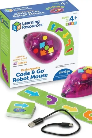 Alleen Vandaag Learning Resources - Code & Go Muis Activiteitenset - Oplaadbaar