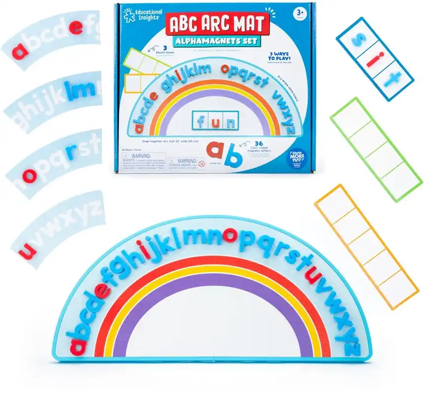 Voordeelprijs Learning Resources - ABC Boogmat met AlphaMagnets® Set