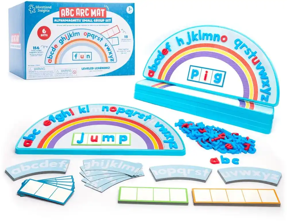 Populair Learning Resources - ABC Arc Mat Alphamagnets® Kleine Groep Set
