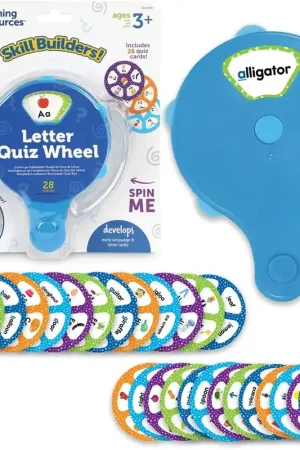 Beste Prijs Learning Resources - Skill Builders! Letter Quiz Wheel