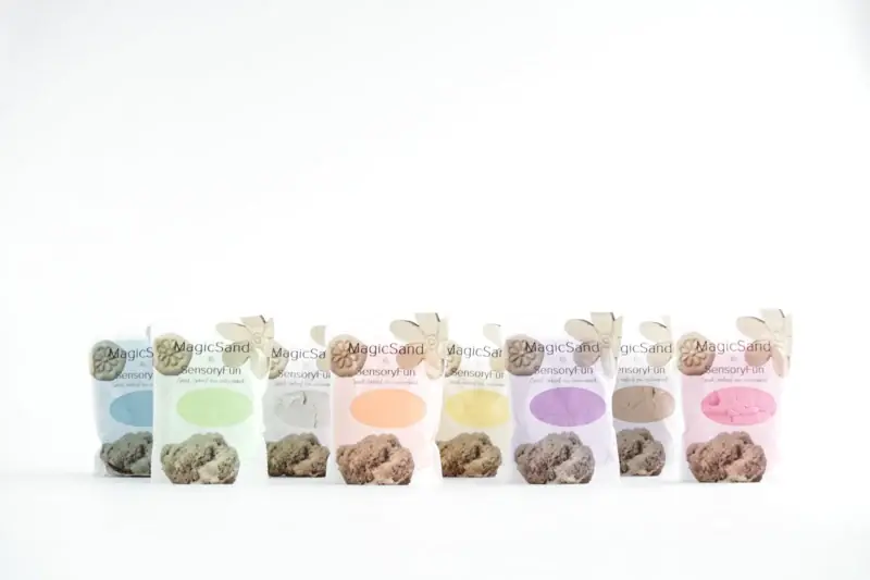 MagicSand Magisch Zand Potje 100 ml — Oranje Veilige Betaling