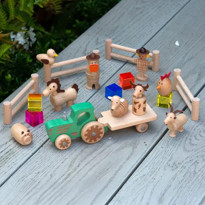 TickiT - Houten Boerderijset Koop Vandaag