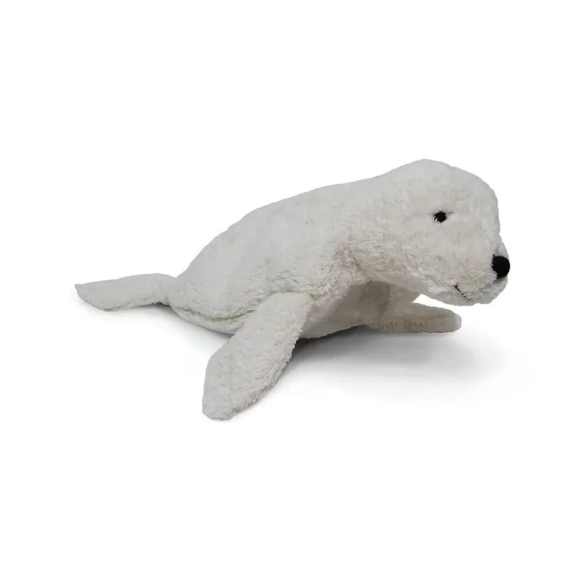 Senger Naturwelt - Knuffeldier Zeehond Warmtekussen Klein - Wit Koop Online