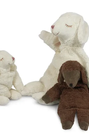 Veilige Betaling Senger Naturwelt - Knuffeldier Schaap Warmtekussen Groot - Wit