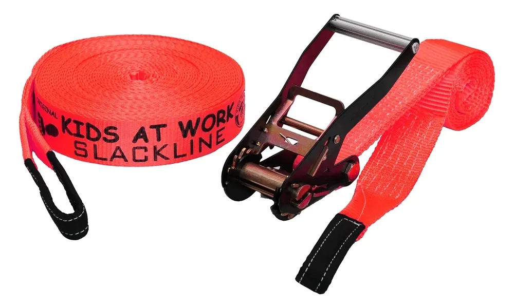 Gereduceerde Prijs Kids At Work - Slackline rood