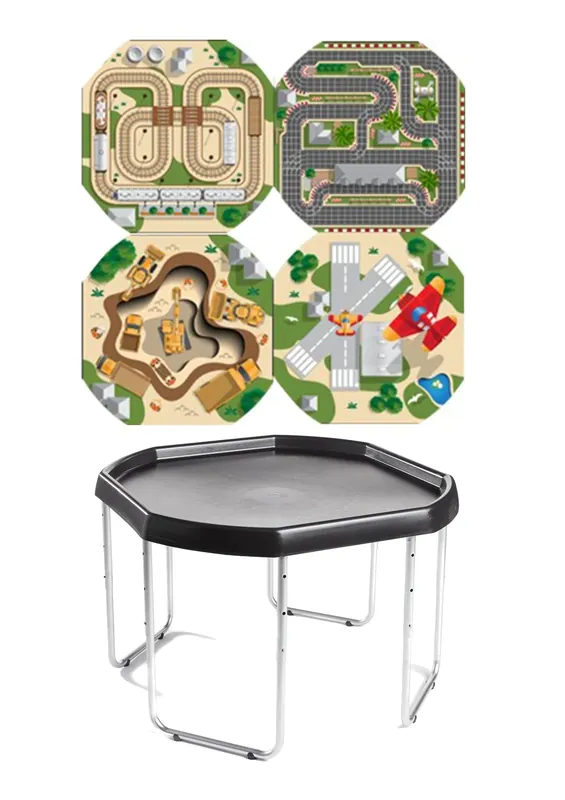 Weekendaanbieding Tuff Tray - SET 70cm Tuff Tray met Onderstel & Transport Pakket (70×70 cm)