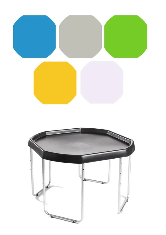 Tuff Tray - SET 100cm Tuff Tray met onderstel inclusief 5 PVC speelmatten Lage Prijs