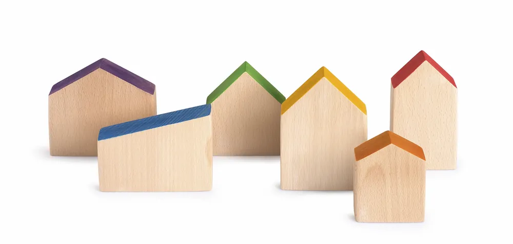 Gratis Retour Grapat - Huisjes (6 stuks)