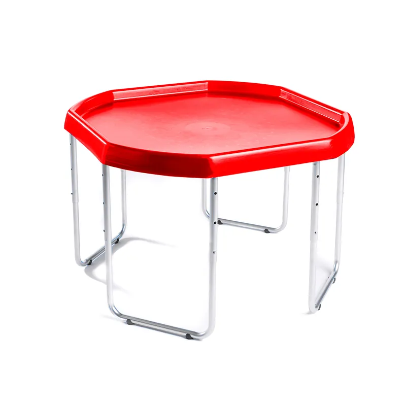 Favoriet Tuff Tray - 100cm Speelbak Rood met Onderstel (97×97 cm)