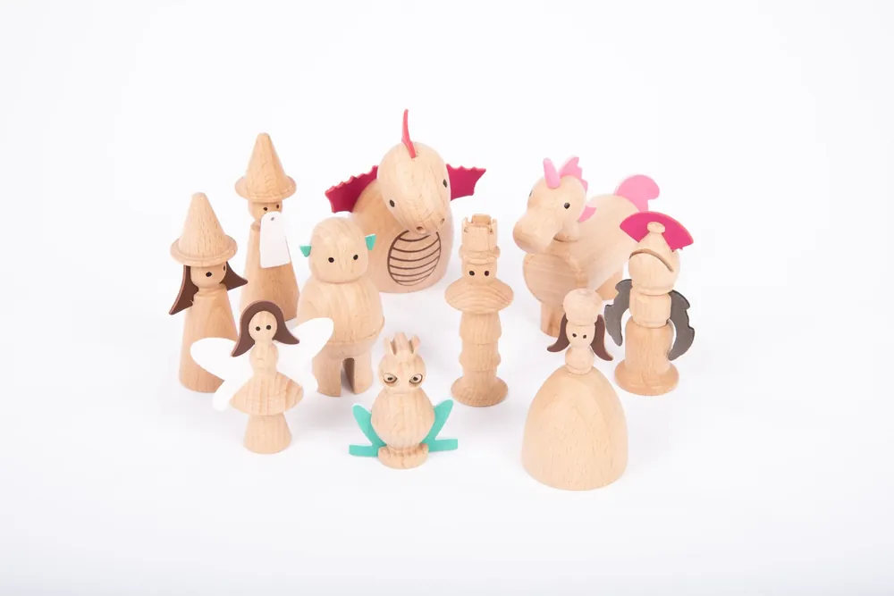Shop Nu TickiT - Houten Betoverde Figuren