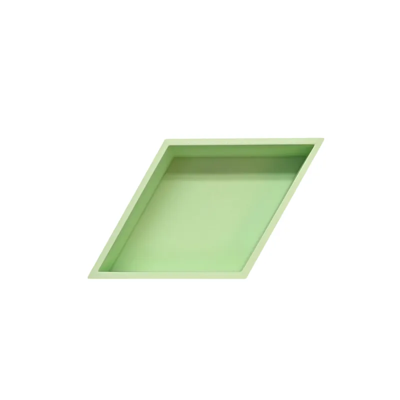 Gereduceerde Prijs Grennn speelbakje 'mandigo' pastel groen ruit (J5)
