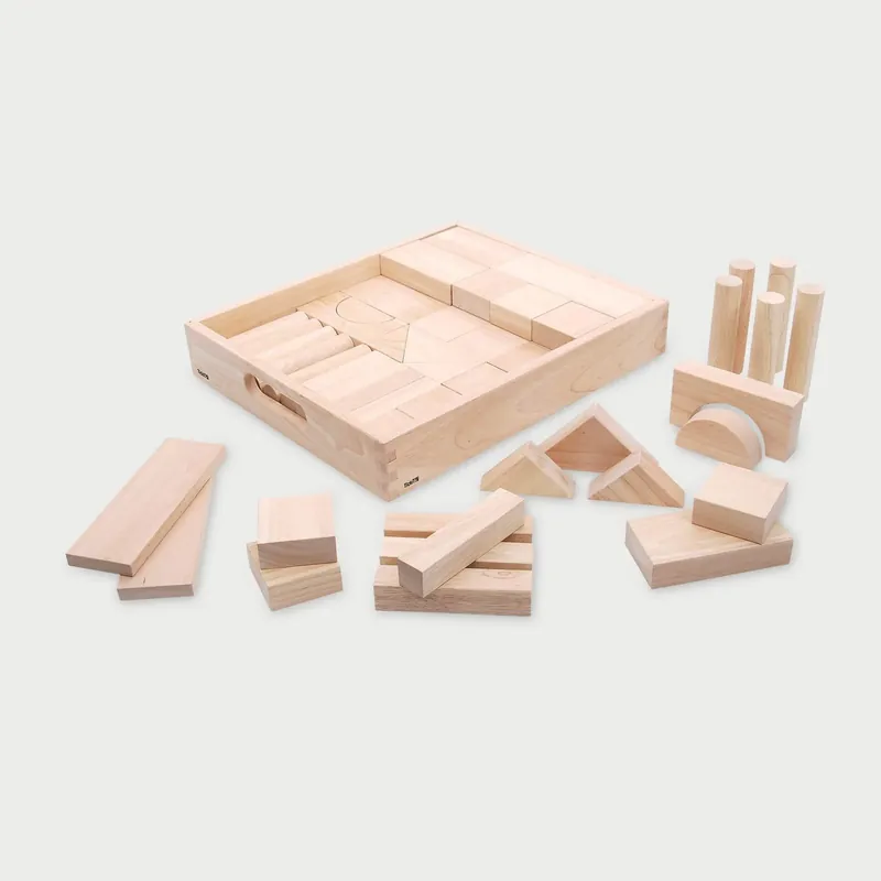 TickiT - Houten Jumbo Blokkenset Shop Nu