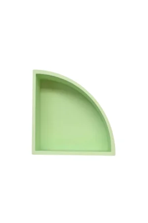 Uitverkoop Grennn - speelbakje 'mandigo' pastel groen kwartcirkel (J6)