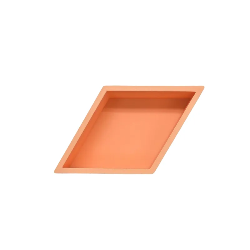 Grennn - speelbakje 'mandigo' pastel oranje ruit (H5) Merkproduct
