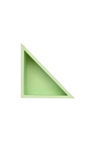 Betaalbaar Grennn - speelbakje 'mandigo' pastel groen rechte driehoek (J4)