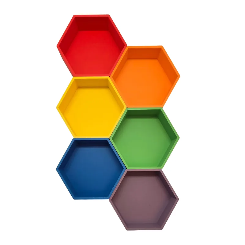 Bestseller Grennn - 'mandigo' regenboog zeshoekig