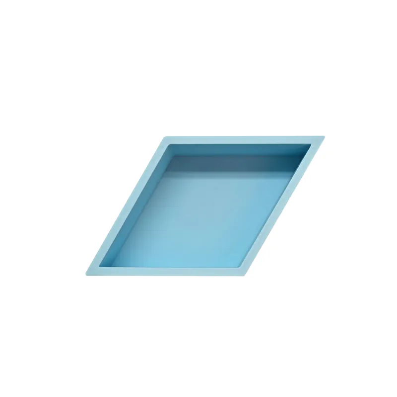 Grennn speelbakje 'mandigo' pastel blauw ruit (K5) Snelle Levering