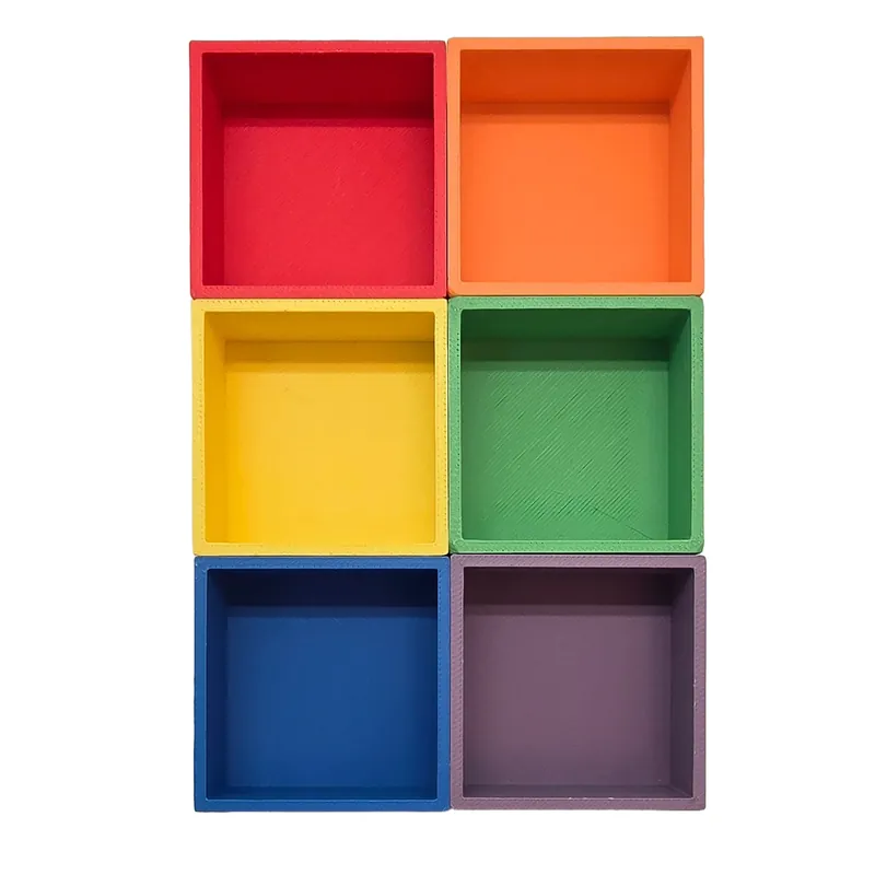 Grennn 'mandigo' regenboog vierkant Hoge Kwaliteit
