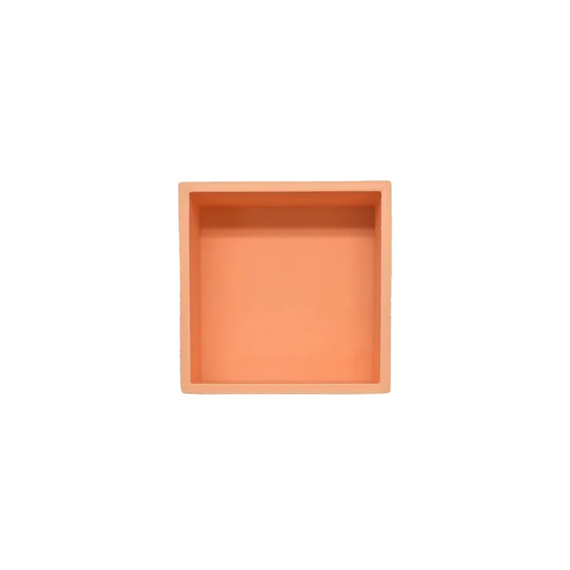 Op = Op Grennn speelbakje 'mandigo' pastel oranje vierkant (H1)