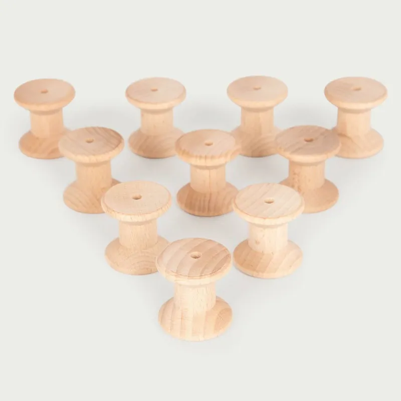 TickiT - Natuurlijke Houten Spoelen Direct Beschikbaar