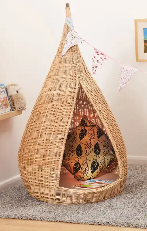 Cosy - Reading Pod met Wit Kussen Flitsaanbieding