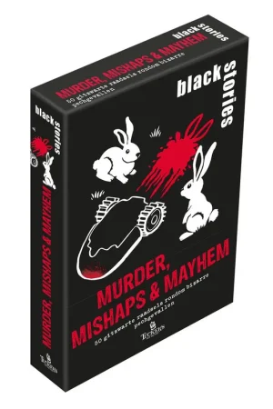 Meest Verkocht Black Stories Murder, Mishaps, Mayhem 12+