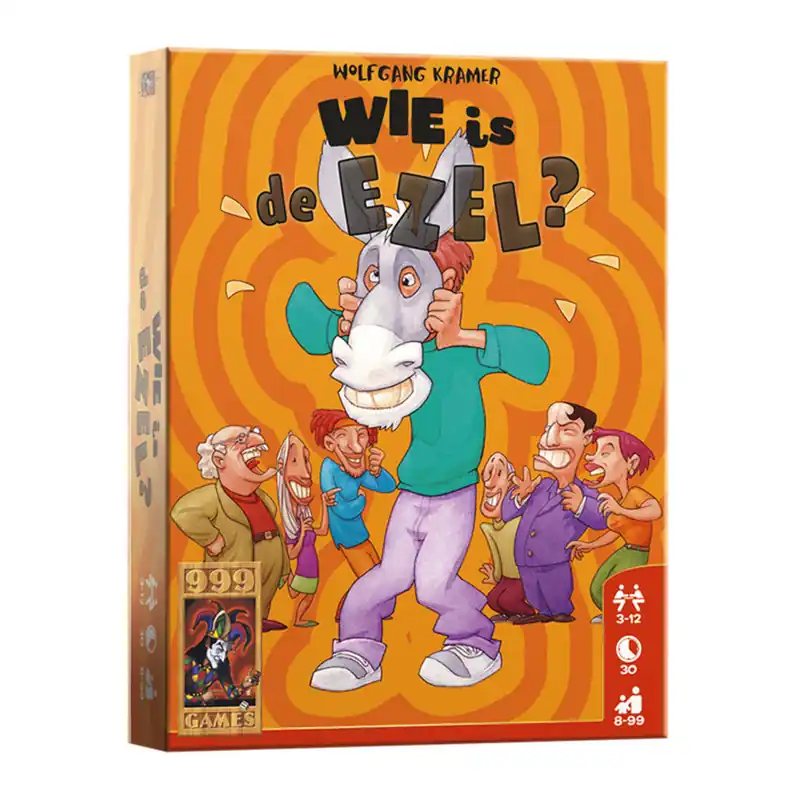 Kaartspel Wie is de ezel? 8+ Lage Kosten