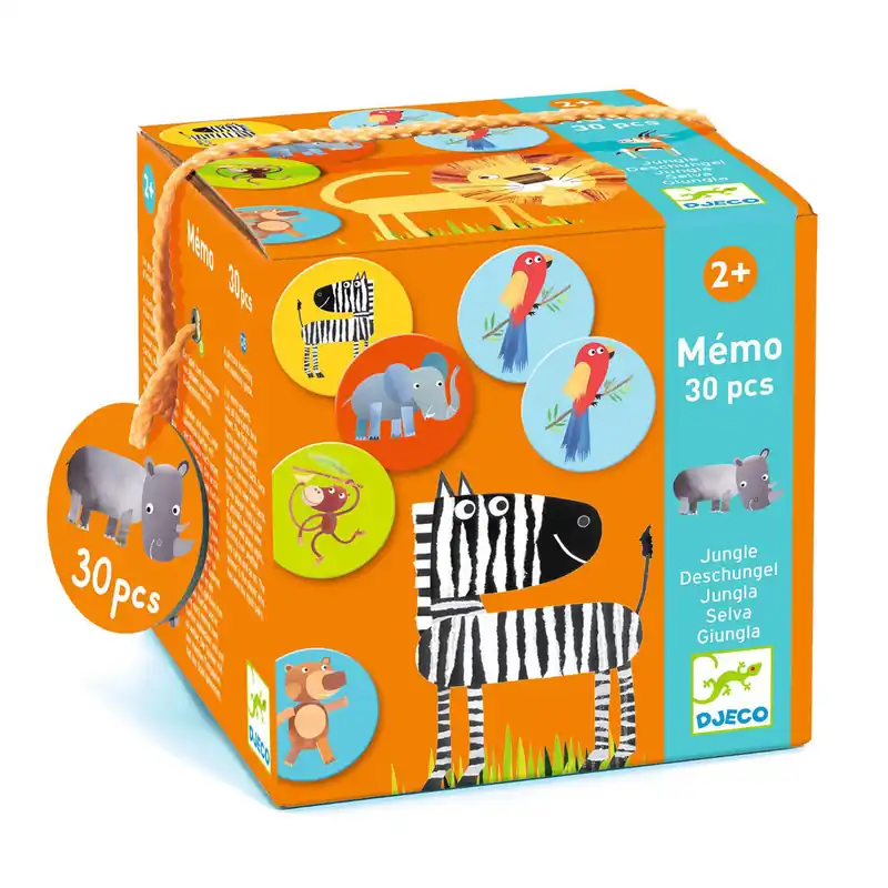 Djeco memoriespel Jungle 3+ Lage Kosten