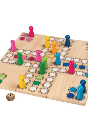 Direct Verzonden Aanpasbaar ludospel (mens-erger-je-niet) 4+