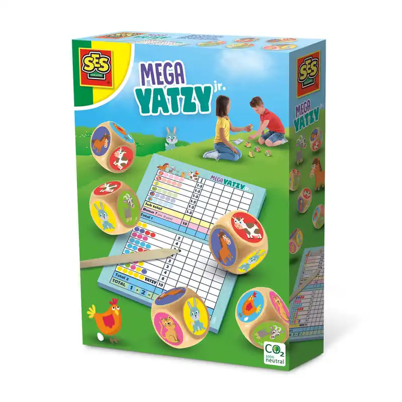 Lage Prijs Mega Yatzy junior - dierenyatzee