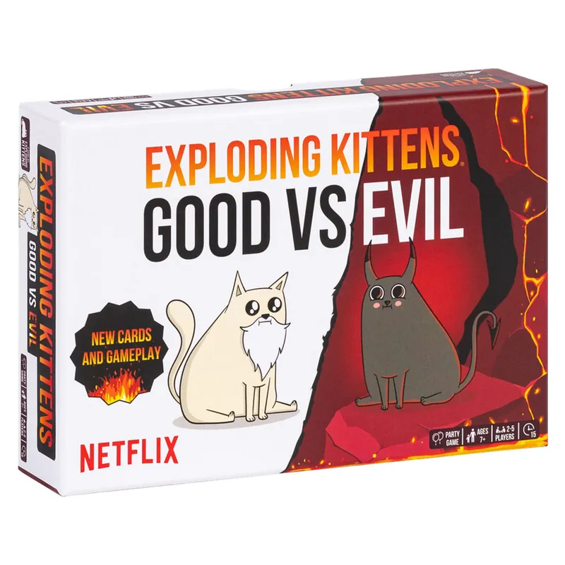 Actieprijs Exploding Kittens - Good vs Evil 7+