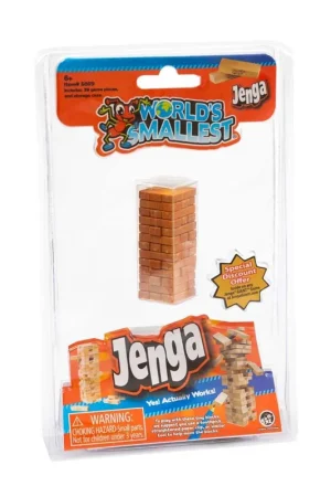 World's Smallest Games Jenga Merkproduct