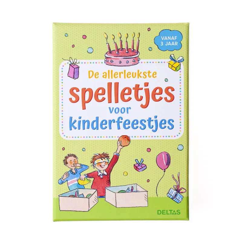 De allerleukste spelletjes voor kinderfeestjes 3+ Superprijs