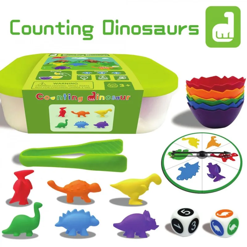 Koopje Dinosaurussen tellen