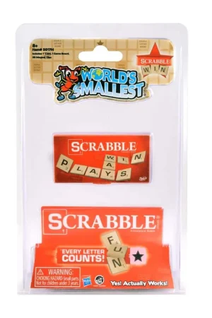 World's Smallest Games Scrabble Gratis Retour