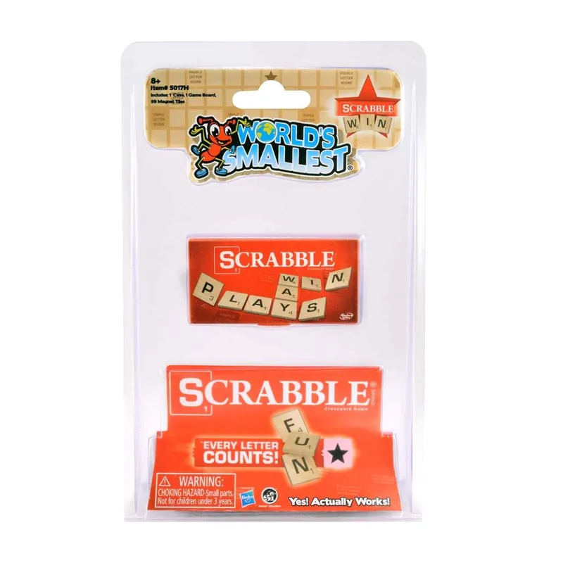 World's Smallest Games Scrabble Gratis Retour