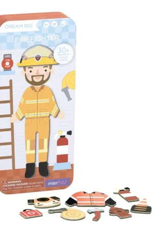 Magnetische reisbox puzzelspel brandweerman 3+ Voordeelprijs