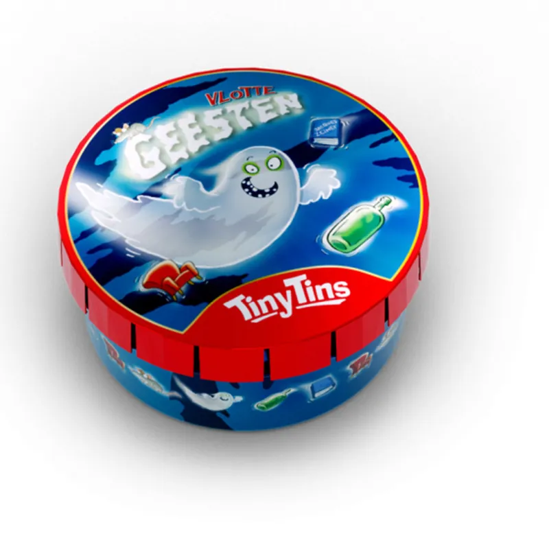 Tiny Tins: Mini-Vlotte Geesten in klik-klakblikje 6+ Beperkte Voorraad