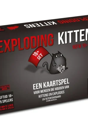 Exploding Kittens - NSFW editie NL 17+ Bestseller