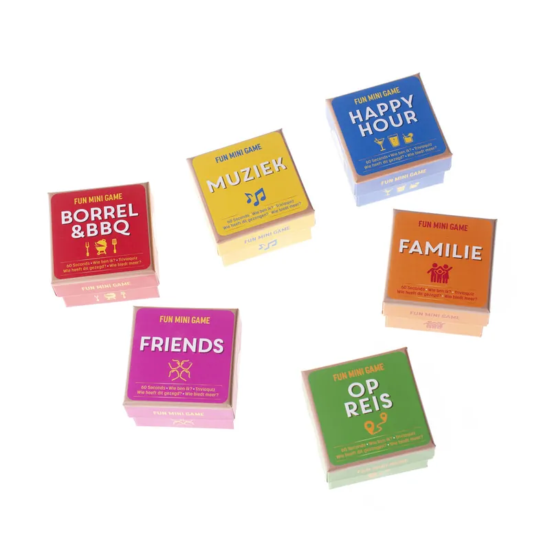 Merkproduct Fun mini games algemeen