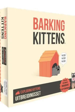 Koop Online Exploding Kittens - uitbreiding Barking Kittens NL 7+