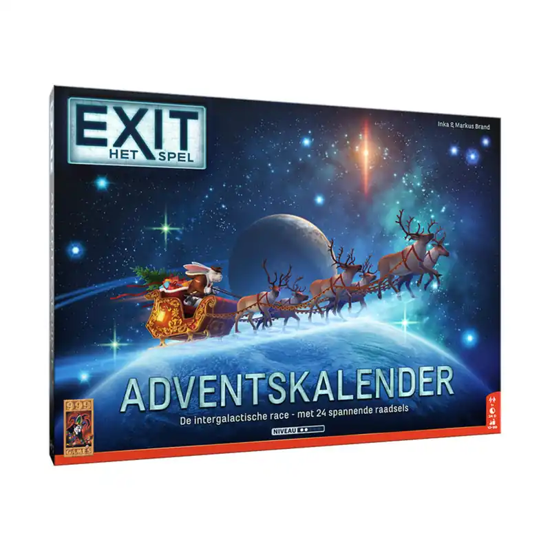 EXIT adventskalender '25 - De intergalactische race 10+ Express Levering