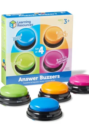 Learning Recources Antwoord buzzers (set van 4) Favoriet