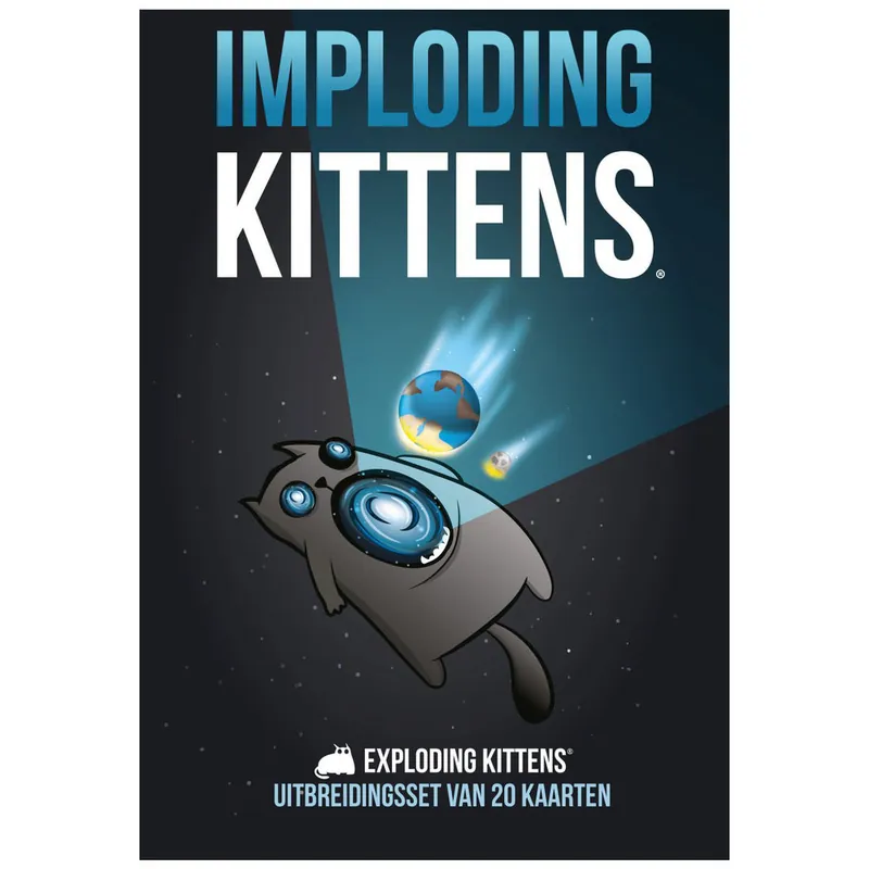 Exploding Kittens - uitbreiding Imploding Kittens NL 7+ Goedkoop