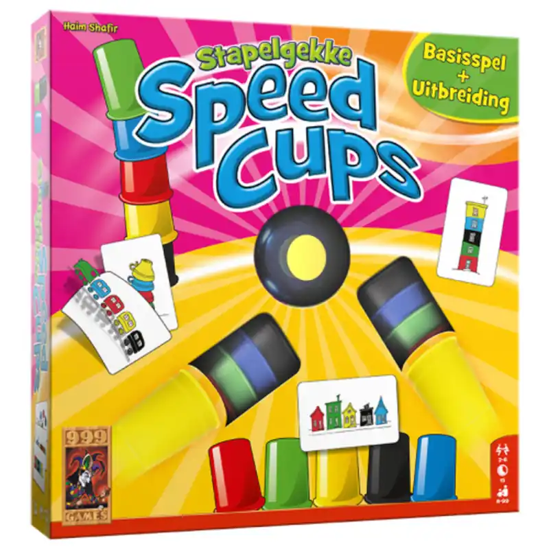 Stapelgekke Speed Cups 6+ (basis & uitbreiding) Exclusieve Aanbieding