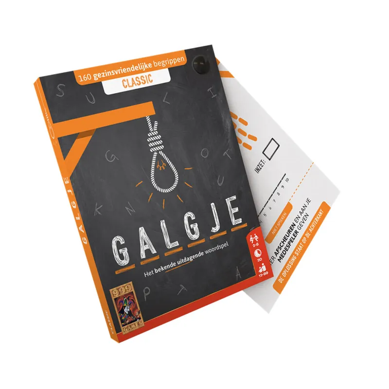 Flitsaanbieding Galgje classic 12+