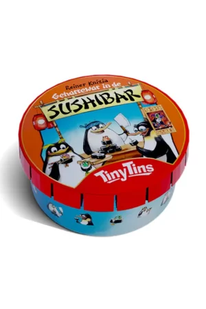 Koop Vandaag Tiny Tins: Geharrewar in de Sushibar in klik-klakblikje 7+