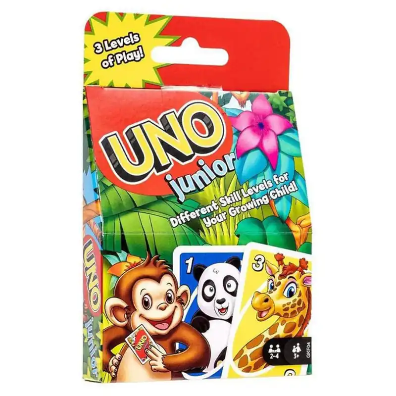 Gecertificeerd UNO Junior kaartspel 4+