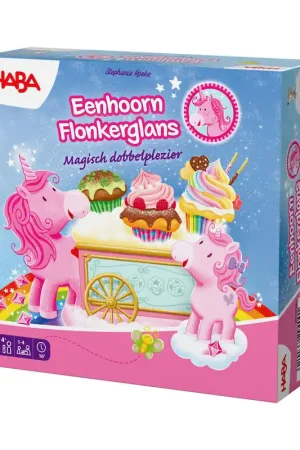 Eenhoorn Flonkerglans - Magisch dobbelplezier 4+ Direct Beschikbaar